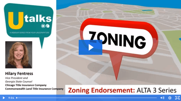 UTalks Zoning Endorsements
